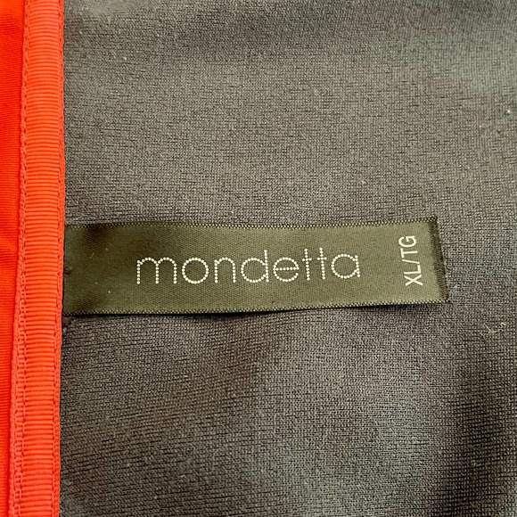 Mondetta Black Red Jacket Wmns XL Full Zip+2 Pockets Thumb Hole Sleeve 400 S1260 - Picture 6 of 9